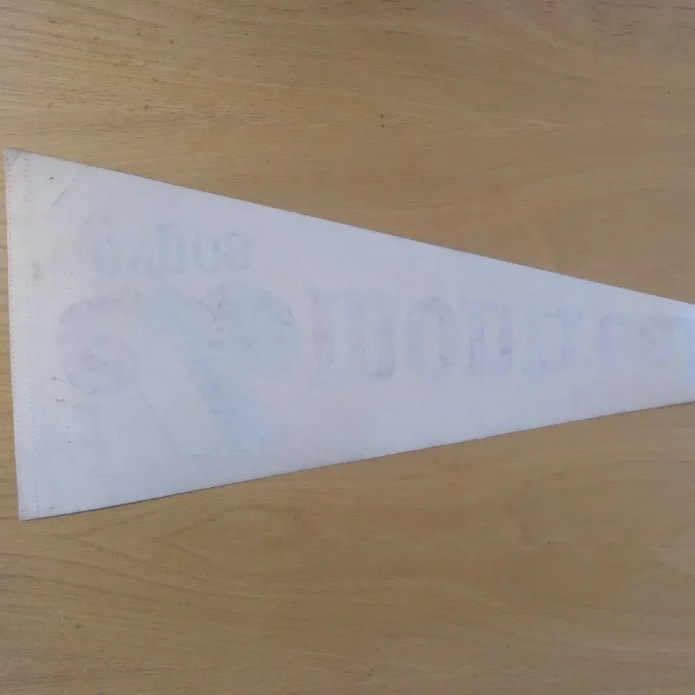 Vintage 60s Montreal Expos MLB Pennant Flag